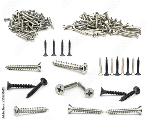 Obraz na plátne screw in white back