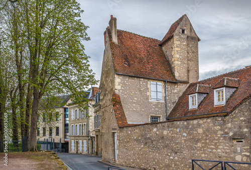 Street in Nevers, Ftance