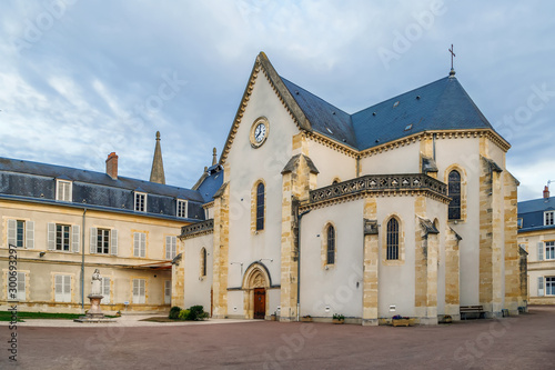 Photo Saint Gildard abbey, Nevers, France