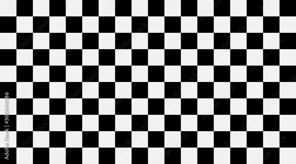 Fototapeta premium Black and white checkered flag background. sport and race theme, victory flag. vector.