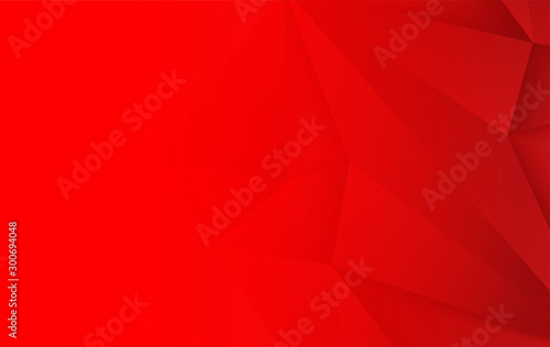 Abstract .Modern background. Red polygon background. vector.