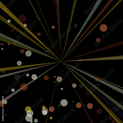 Colorful Lines Random Distribution Computational Generative Art background illustration