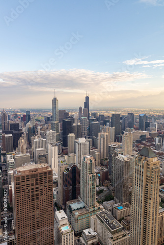 Aerial view of Chicago © dade72