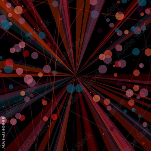 Colorful Lines Random Distribution Computational Generative Art background illustration