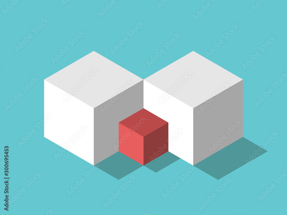 Isometric parents, child cubes Isometric parents, child cubes