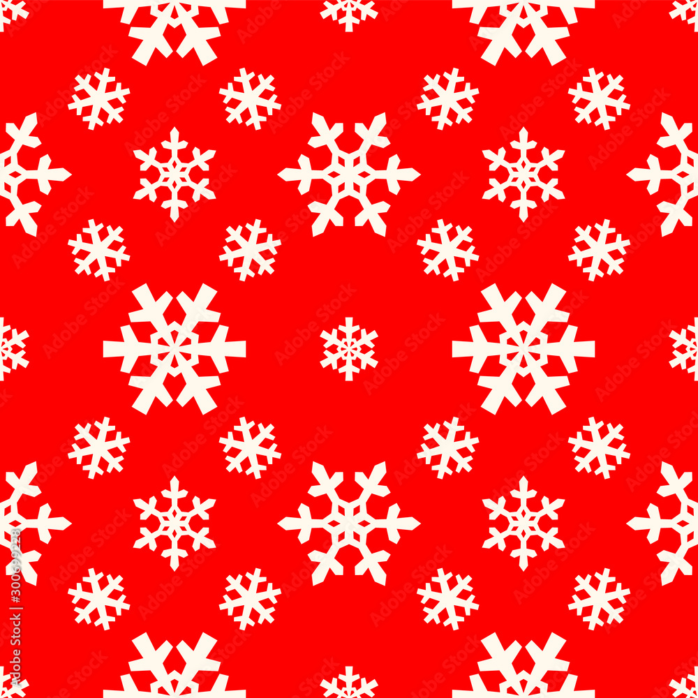 Christmas snowflakes seamless pattern for xmas wrapping paper Christmas snowflakes seamless pattern for xmas wrapping paper