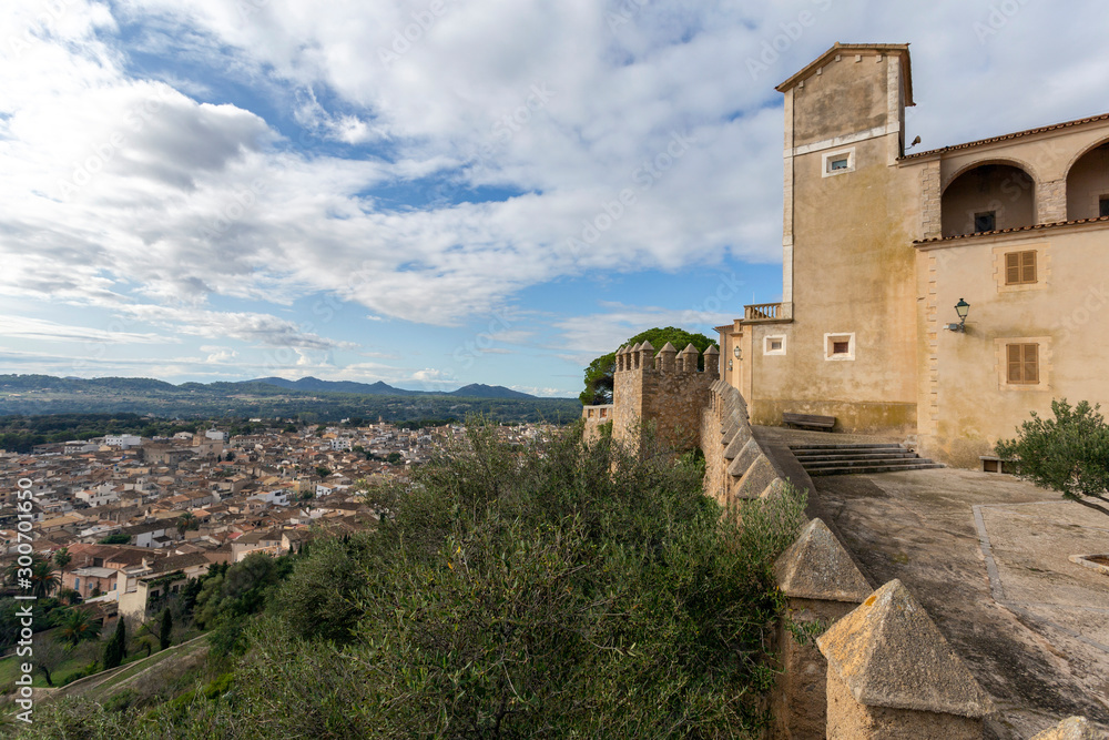 Castle Sant Salvador in Arta Castle Sant Salvador in Arta