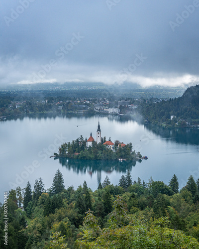 Bled lake in Slovenia © danmal25