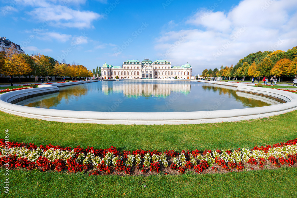 Belvedere Palace in Vienna (Austria)