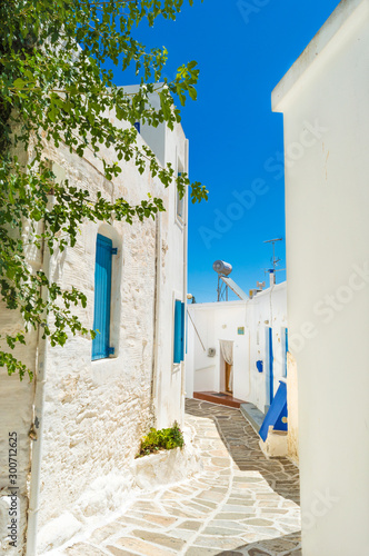 village in Paros Greece