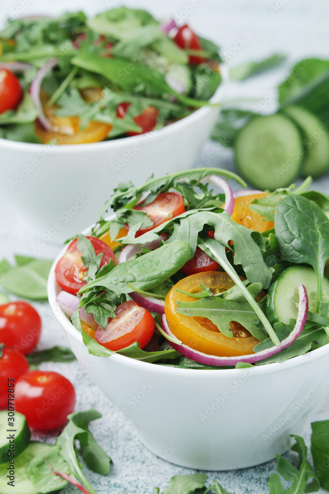 A bowl full of vegetable salad A bowl full of vegetable salad