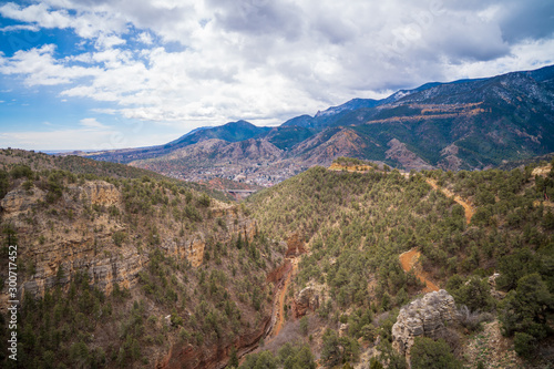 Rocky Mountains in Manitou Springs