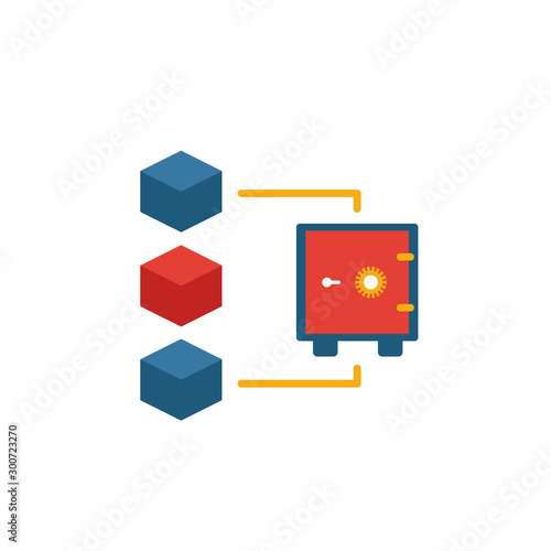 Proof Of Stake icon. Simple element from blockchain icons collection. Creative Proof Of Stake icon ui, ux, apps, software and infographics