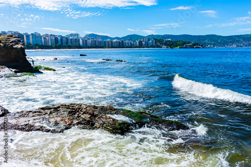 Valokuva Recorte da Praia de Icaraí em Niterói, Rio de Janeiro, Brasil