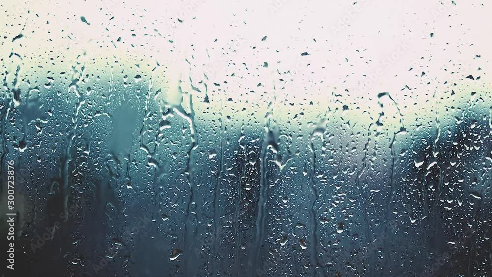 rain drops on the window