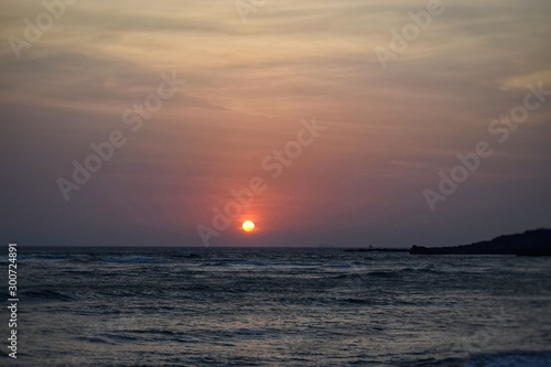sunset over sea © Rakshanda Shirodkar
