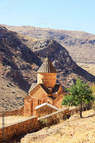 Noravank monastery, Surp Astvatsatsin, Armenia, Asia photo