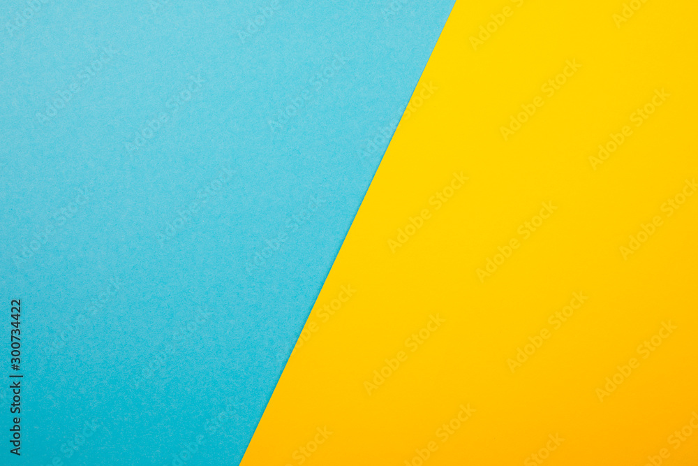 abstract colored paper blue yellow background abstract colored paper blue yellow background