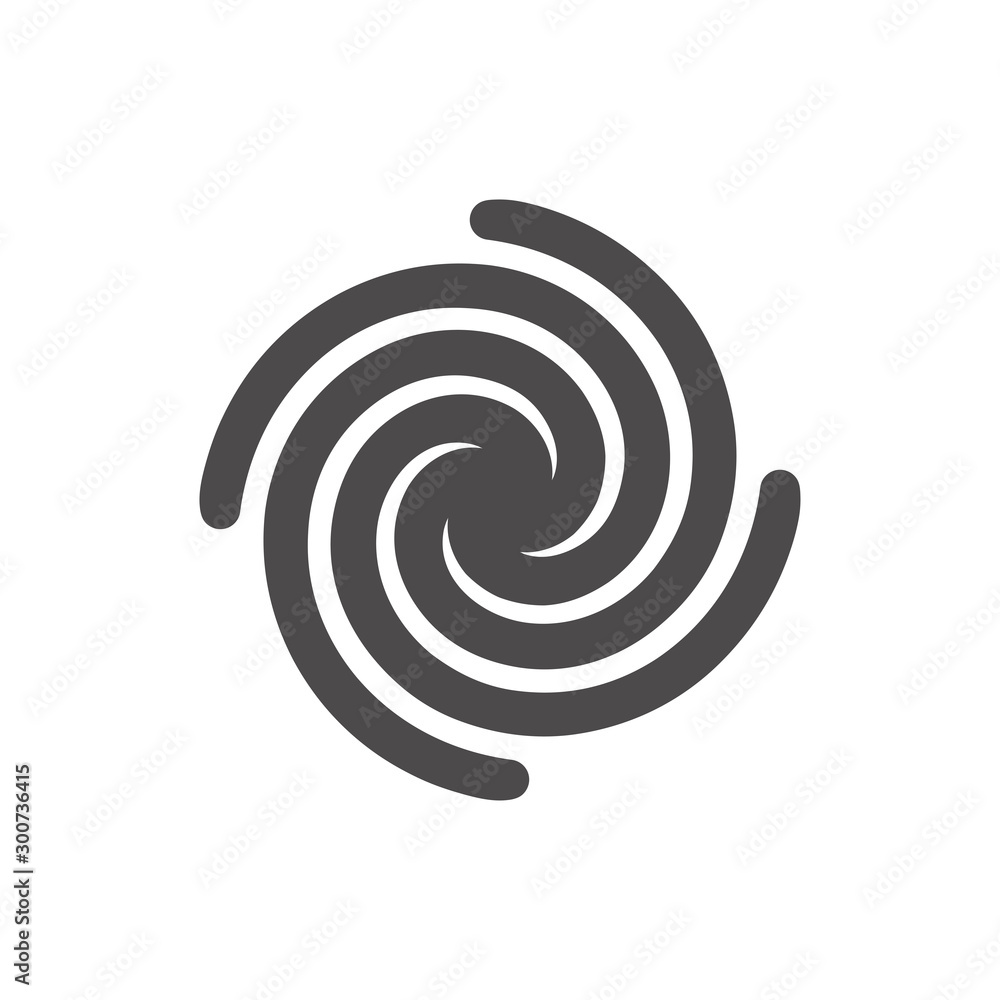 Tornado icon in flat style.Vector illustration. Tornado icon in flat style.Vector illustration.