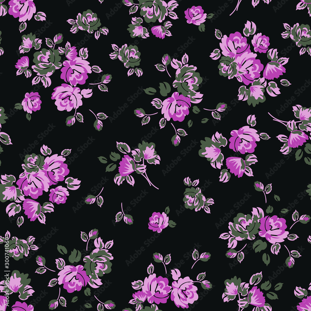 Obraz premium Floral background for textiles.