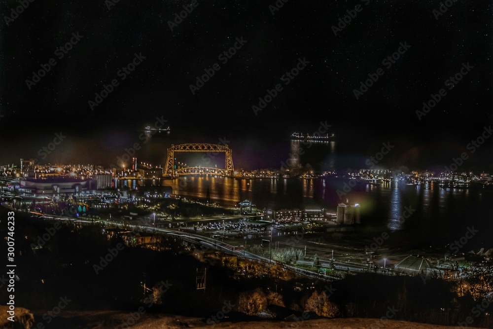 Fototapeta premium city at night