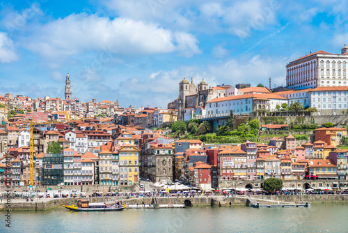 Porto Ribeira and Douro river in Porto, Portugal