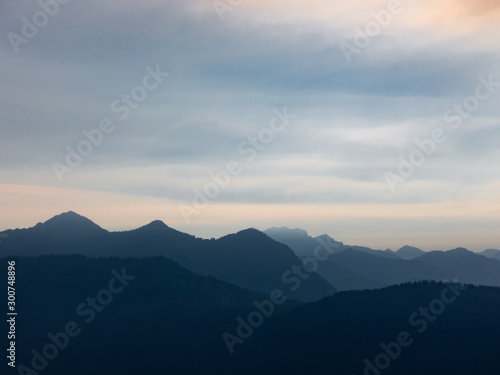South tyrol mountain region at sunrise © Patrick