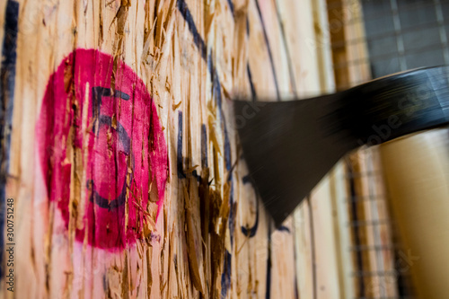 Axe throwing