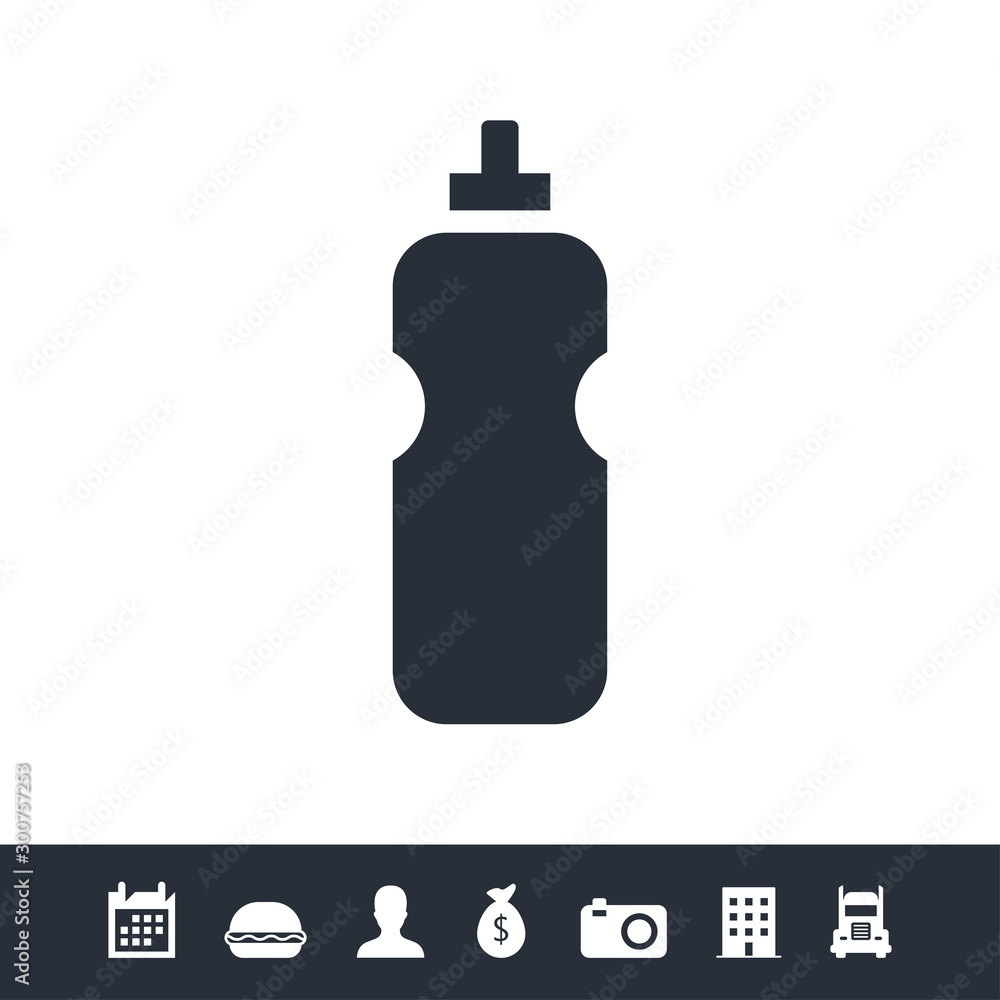Bottle icon illustration isolated vector sign symbol Bottle icon illustration isolated vector sign symbol