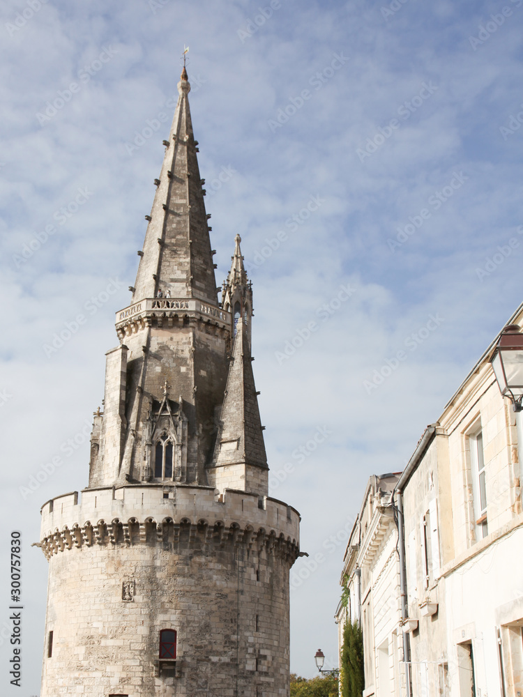 La Rochelle tower Tour de la Lanterne in charente France