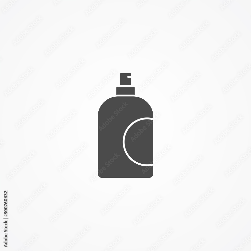 Liquid soap vector icon sign symbol Liquid soap vector icon sign symbol