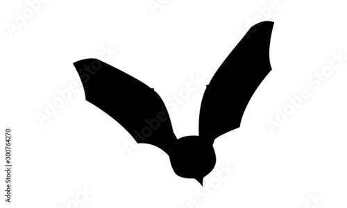 Fledermaus Silhouette