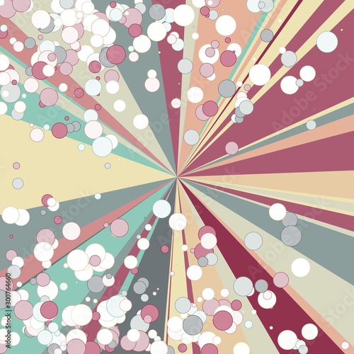 Colorful Lines Random Distribution Computational Generative Art background illustration