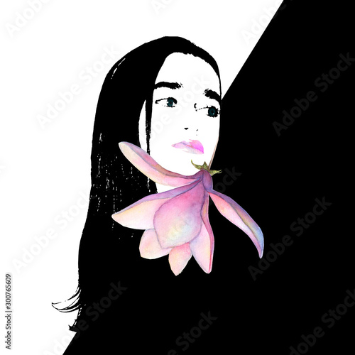 Contemporary art fashion wo...