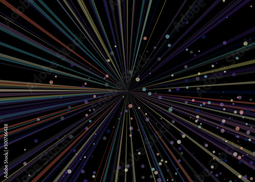 Colorful Lines Random Distribution Computational Generative Art background illustration