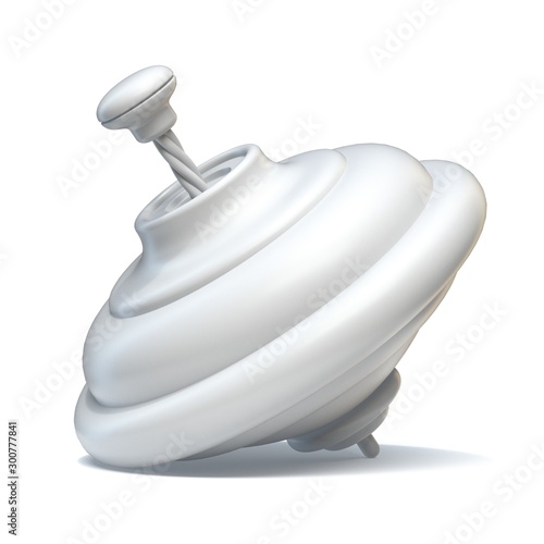 Whirligig top toy 3D