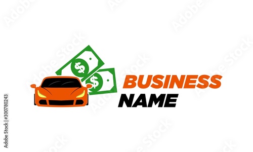 Buying and selling car logo