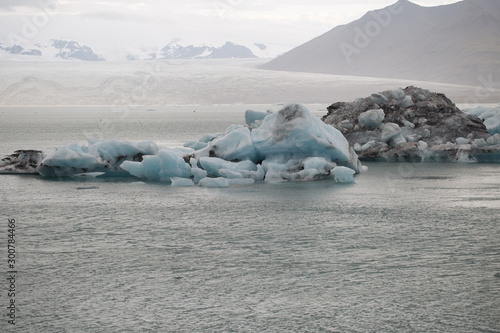 Eis in der Lagune