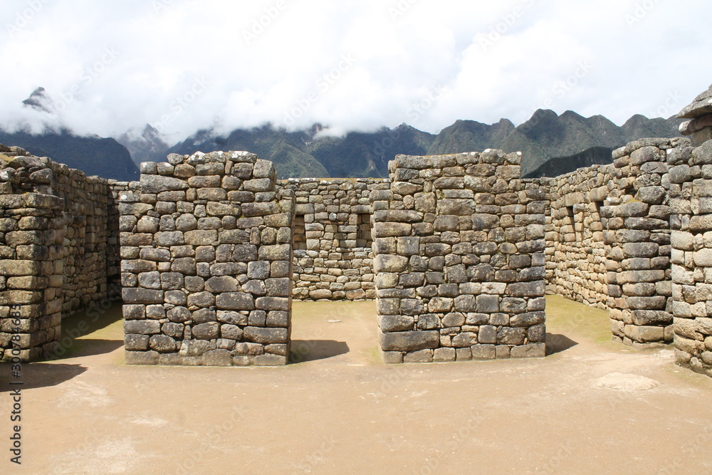 Obraz premium ruins at machu picchu