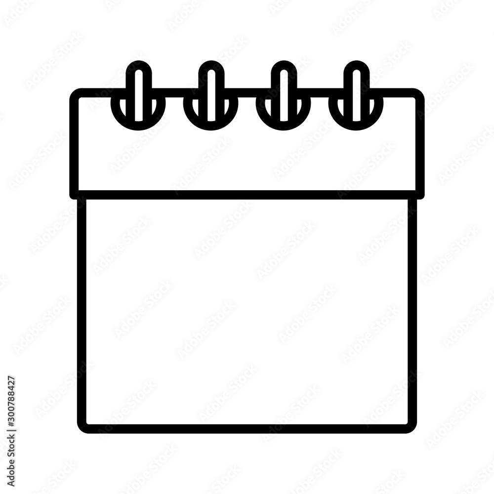 calendar date reminder month design icon thick line calendar date reminder month design icon thick line