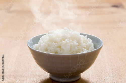 Photos 新米の炊き立て御飯