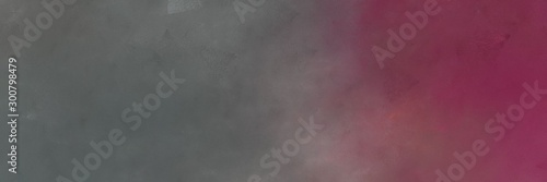 abstract painting background graphic with dim gray, dark moderate pink and antique fuchsia colors and space for text or image. can be used as header or banner