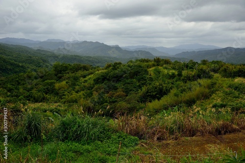 Climbing the mountain trails in New Taipei City, Taiwan