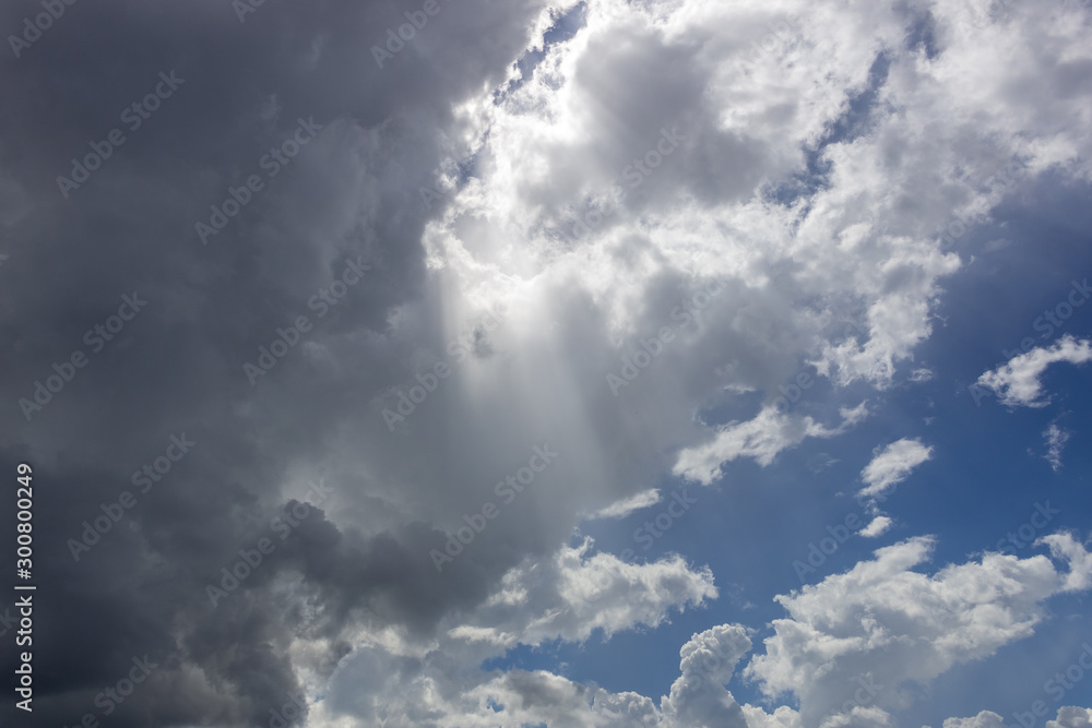 Fototapeta premium blue sky with clouds