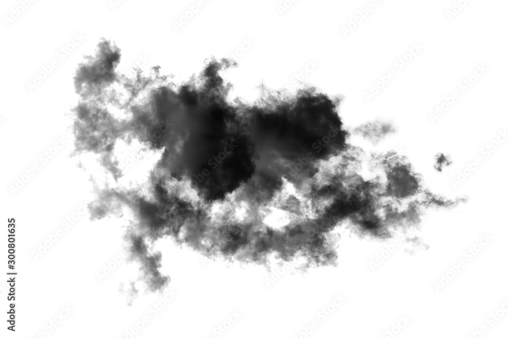black cloud Isolated on white background,Smoke Textured,brush effect black cloud Isolated on white background,Smoke Textured,brush effect