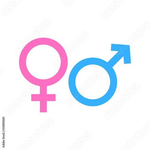 Gender Symbol Icon Vector Design Illustration