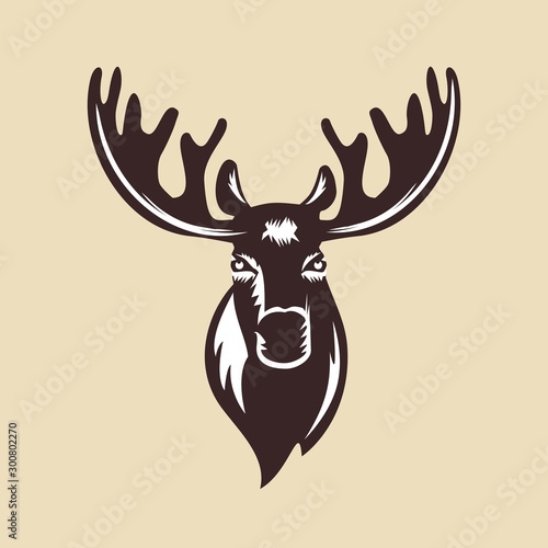 Moose head