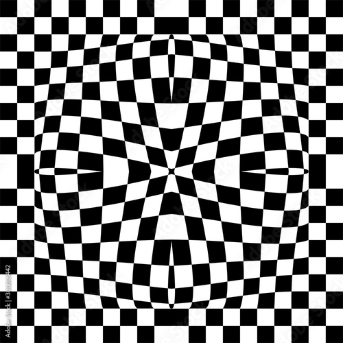 Checkered Background Design, Clean