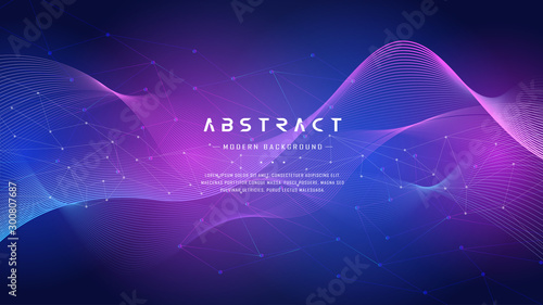 Multipurpose Modern Abstract Background Template With Gradient Wave