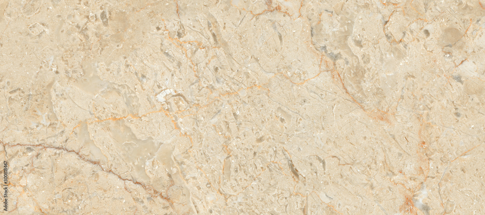 Beige marble texture background, Breccia marble tiles for ceramic wall